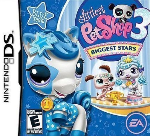 Littlest Pet Shop 3 - Biggest Stars - Blue Team (USA) Game Cover